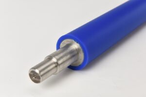 blue anti static silicone roller