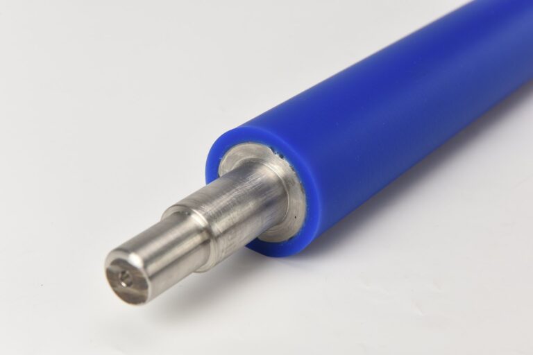 blue anti static silicone roller
